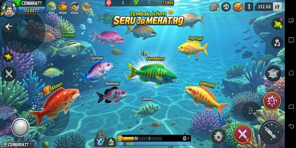 Tampilan gameplay CEMARA77 yang seru dan penuh aksi.
