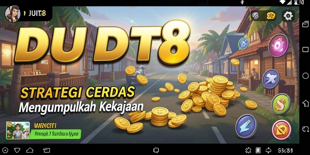 Tampilan menarik dari gameplay strategis DUIT8.