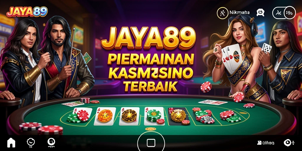 Screenshot gameplay JAYA89 menampilkan suasana kasino yang menawan dan interaktif.