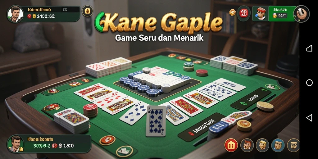 Tampilan gameplay Gaple yang menarik di KANGTOTO.
