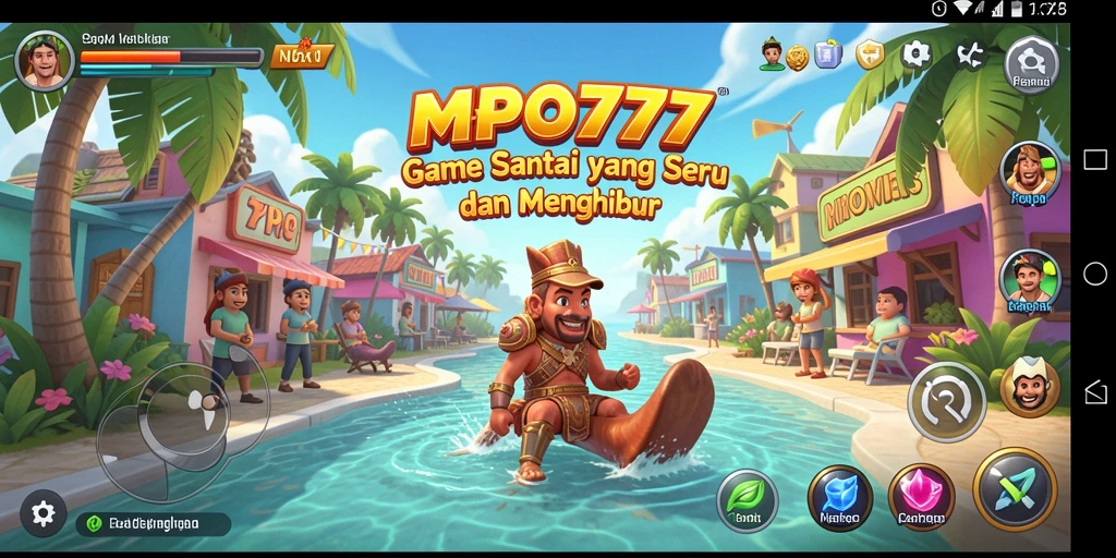 Screenshot utama MPO777 menampilkan aksi dan keseruan gameplay.