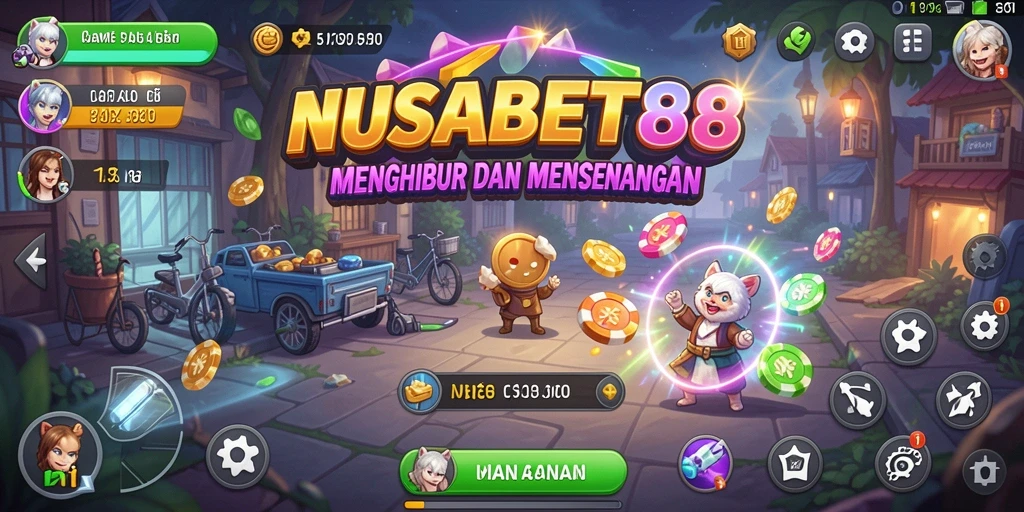 Tampilan gameplay NUSABET88 yang menarik dan mudah dipahami.