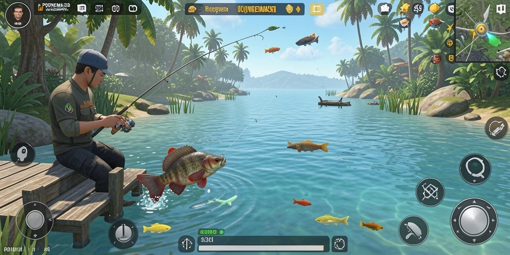 Tangkapan ikan dalam permainan POHONEMAS33 yang seru dan mengasyikkan.
