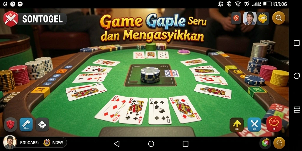 Tampilan gameplay seru dalam SONTOGEL yang penuh tantangan.