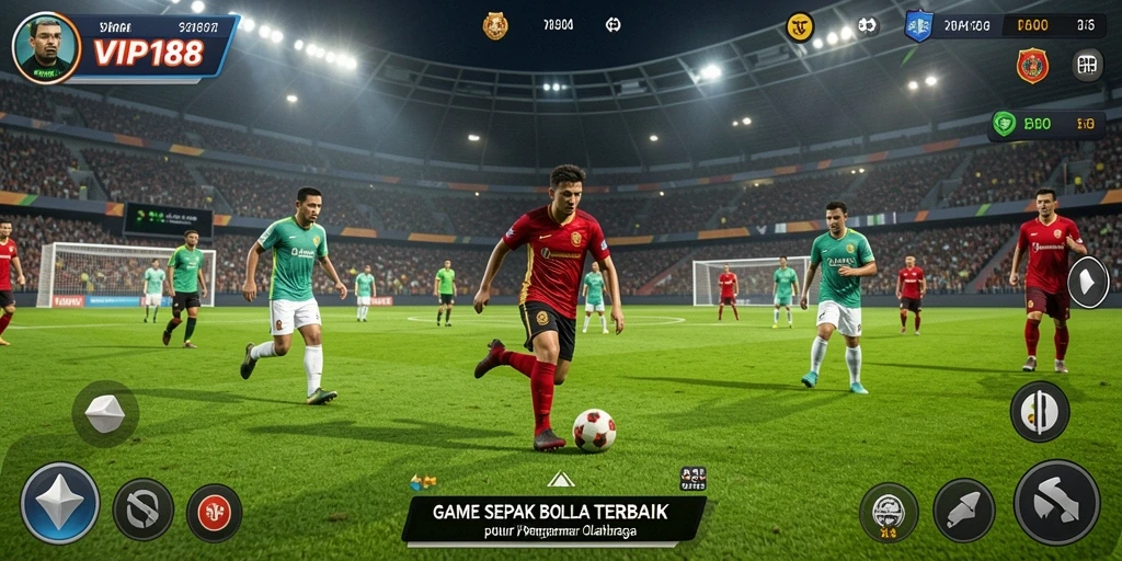Screenshot gameplay VIP188 yang menampilkan aksi memukau di lapangan.
